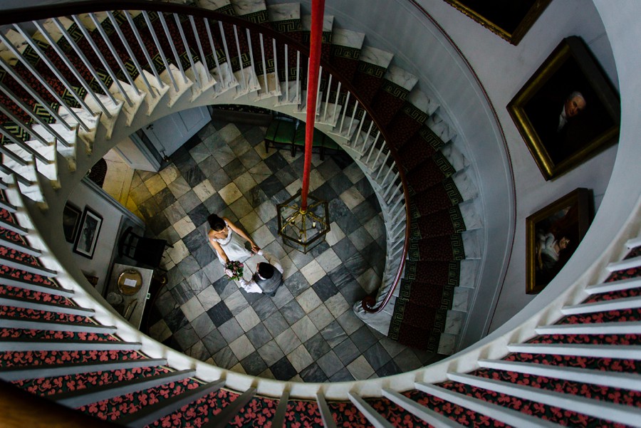 Gore place waltham Massachusetts spiral staircase.