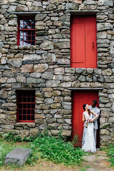 Wayside inn grist mill wedding.